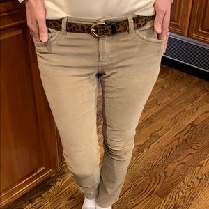 Brooks Brothers tan corduroys.  4